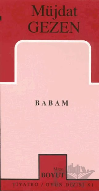 Babam – Müjdat Gezen – Mitos Boyut Yayınları kitap kapağı
