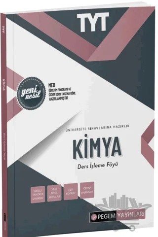 TYT Kimya Ders İşleme Föyü – Kolektif – Pegem Akademi Yayıncılık kitap kapağı
