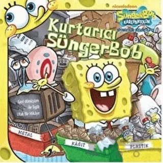Kurtarıcı Sünger Bob – Steven Banks – Çocuk Gezegeni kitap kapağı