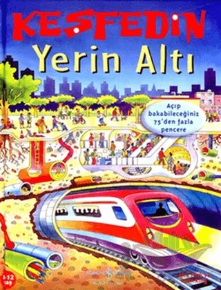 Keşfedin - Yerin Altı – Colin King – İş Bankası Kültür Yayınları kitap kapağı