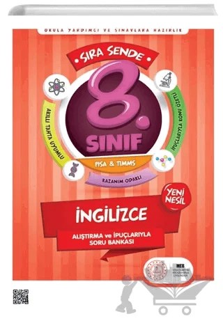8. Sınıf Sıra Sende İngilizce Soru Bankası – Esra Gelen – Formül Yayınları kitap kapağı
