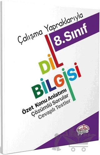 Editör Yayınları 8. Sınıf Dil Bilgisi Özet Konu Anlatımı – Kolektif – Editör Yayınevi kitap kapağı