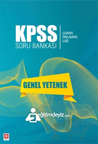 KPSS Soru Bankası Genel Yetenek – Kolektif – Ekin Basım Yayın kitap kapağı