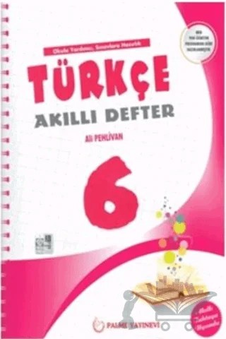 6. Sınıf Türkçe Akıllı Defter – Ali Pehlivan – Palme Yayınları kitap kapağı