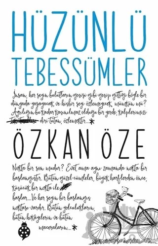 Hüzünlü Tebessümler – Özkan Öze – Uğurböceği Yayınları kitap kapağı