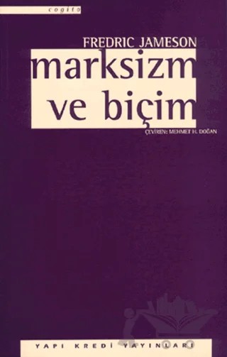 Marksizm ve Biçim – Fredric Jameson – Yapı Kredi Yayınları kitap kapağı