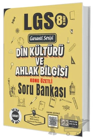 8. Sınıf LGS Din Kültürü ve Ahlak Bilgisi Konu Özetli Soru Bankası – Kolektif – Mutlak Değer Yayıncılık kitap kapağı