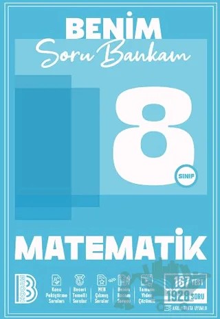 8. Sınıf Benim Soru Bankam Matematik – Kolektif – Benim Hocam Yayınları kitap kapağı