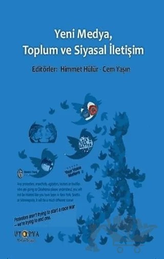 Yeni Medya, Toplum ve Siyasal İletişim – Cem Yaşın, Himmet Hülür – Ütopya Yayınevi kitap kapağı