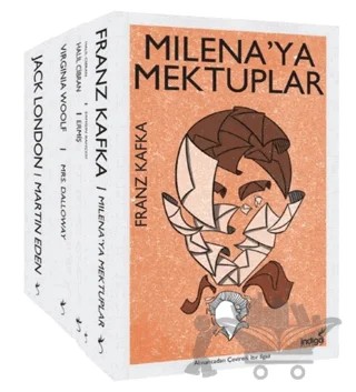 Modern Dünya Klasikleri Seti 4 (5 Kitap Takım) – Jack London, Virginia Woolf, Halil Cibran, Franz Kafka – İndigo Kitap kitap kapağı