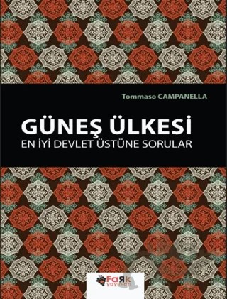 Güneş Ülkesi – Tommaso Campanella – Fark Yayınları kitap kapağı