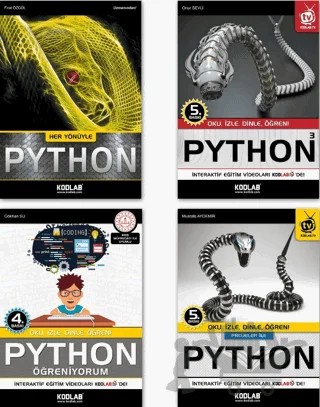 Süper Python Seti – Kolektif – Kodlab Yayın Dağıtım kitap kapağı