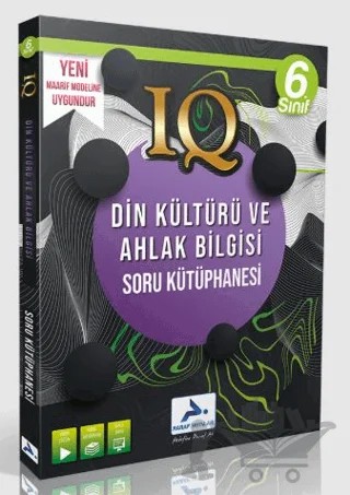 6. Sınıf IQ Din Kültürü ve Ahlak Bilgisi Soru Kütüphanesi – Kolektif – Paraf Yayınları kitap kapağı