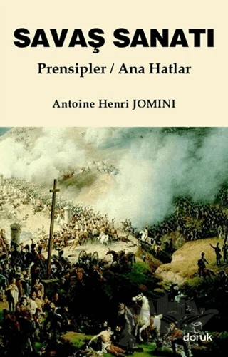 Savaş Sanatı – Antoine Henri Jomini – Doruk Yayınları kitap kapağı