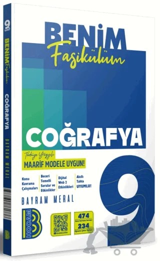 9. Sınıf Coğrafya Benim Fasikülüm – Bayram Meral – Benim Hocam Yayınları kitap kapağı