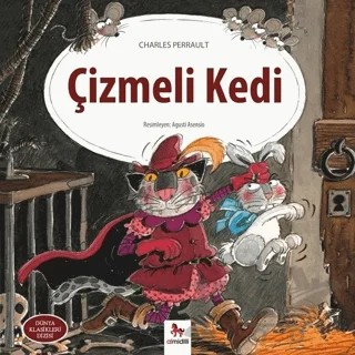 Çizmeli Kedi – Charles Perrault – Almidilli kitap kapağı