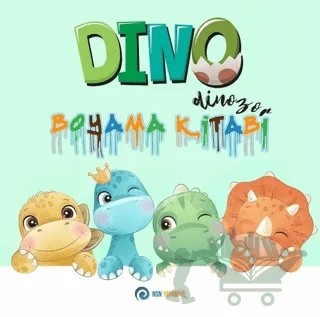 Dino Dinozor - Boyama Kitabı – Kolektif – NSN Yayınevi kitap kapağı