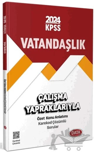 KPSS Çalışma Yapraklarıyla Vatandaşlık – Kolektif – Data Yayınları kitap kapağı