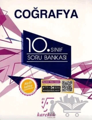 10. Sınıf Coğrafya Soru Bankası – Kolektif – Karekök Yayıncılık kitap kapağı