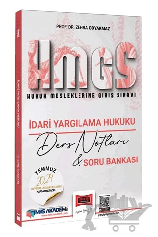 2025 Hukuk Mesleklerine Giriş Sınavı İdari Yargılama Hukuku Ders Notları ve Soru Bankası – Zehra Odyakmaz – Yargı Yayınevi kitap kapağı