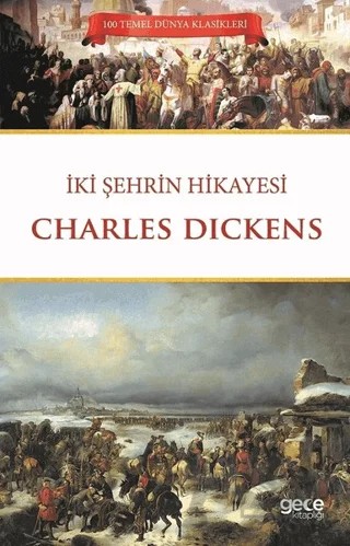 İki Şehrin Hikayesi – Charles Dickens – Gece Kitaplığı kitap kapağı