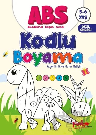 ABS 5-6 Yaş Kodlu Boyama – Buçe Dayı – Pinokyo Yayınları kitap kapağı