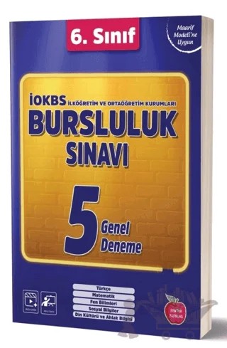 Newton 6. Sınıf Bursluluk Sınavı 5 Genel Deneme – Kolektif – Newton Yayınları kitap kapağı