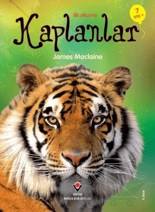 İlk Okuma - Kaplanlar – James Maclaine – TÜBİTAK Yayınları kitap kapağı