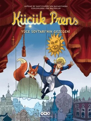 Küçük Prens 14 - Yüce Soytarının Gezegeni – Clotilde Bruneau – Yapı Kredi Yayınları kitap kapağı