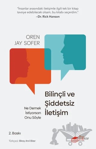 Bilinçli ve Şiddetsiz İletişim – Oren Jay Sofe – The Kitap kitap kapağı