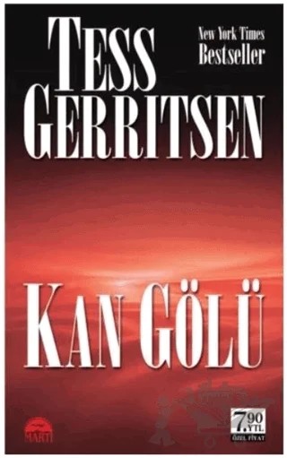 Kan Gölü – Tess Gerritsen – Martı Yayınları kitap kapağı