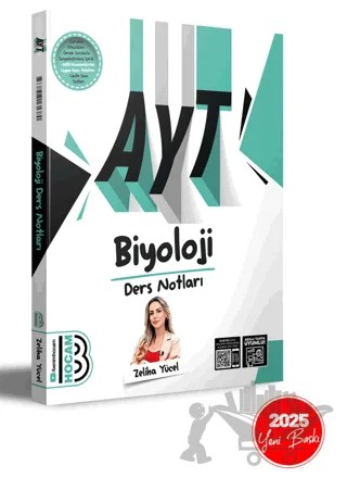 2025 AYT Biyoloji Ders Notları – Zeliha Yücel – Benim Hocam Yayınları kitap kapağı