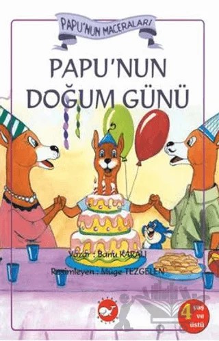 Papu’nun Doğum Günü – Banu Karalı – Beyaz Balina Yayınları kitap kapağı