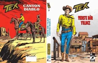 Tex Klasik Seri - 7 – Giovanni Luigi Bonelli – Çizgi Düşler Yayınevi kitap kapağı