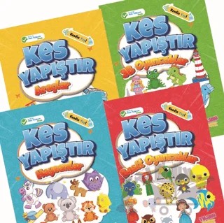Kes Yapıştır Kitapları Seti (4 Kitap) – Kolektif – Tılsım Yayınevi kitap kapağı
