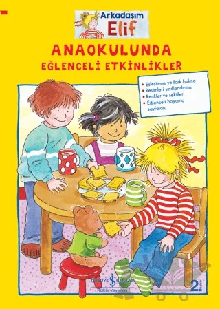 Anaokulunda Eğlenceli Etkinlikler – Hanna Sörensen – İş Bankası Kültür Yayınları kitap kapağı
