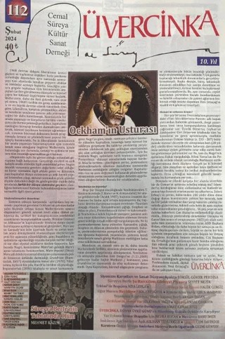 Üvercinka Dergisi Sayı: 112 Şubat 2024 – Üvercinka Dergisi kitap kapağı