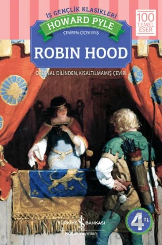 Robin Hood – Howard Pyle – İş Bankası Kültür Yayınları kitap kapağı