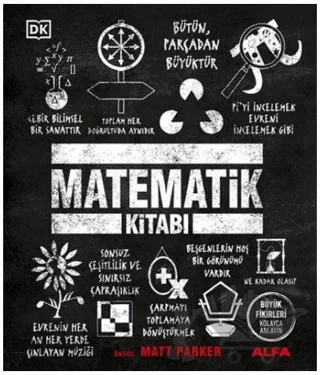 Matematik Kitabı – Matt Parker – Alfa Yayınları kitap kapağı