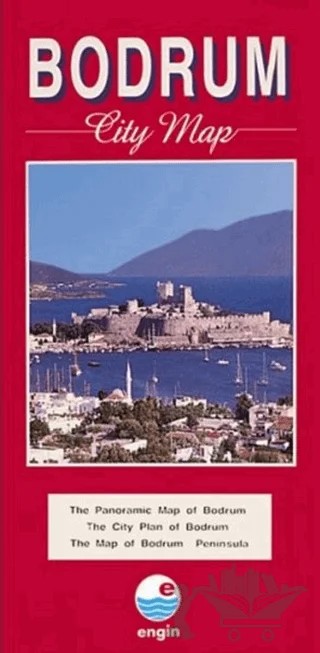 Bodrum City Map – Mehmet Hengirmen – Engin Yayınevi kitap kapağı