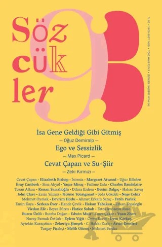 Sözcükler Dergisi Sayı: 93 Eylül-Ekim 2021 – Sözcükler Yayınları kitap kapağı