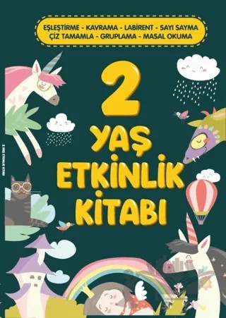 2 Yaş Etkinlik Kitabı – Kolektif – Teras Kitap kitap kapağı