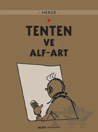 Tenten Ve Alf-Art – Herge – Alfa Yayınları kitap kapağı