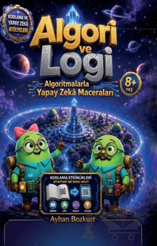 Algori ve Logi – Ayhan Bozkurt – Raven Yayınevi kitap kapağı