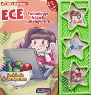 Ece Teknolojiyi Bilinçli Kullanıyorum (Sesli Kitap) – Kolektif – Smarteach kitap kapağı