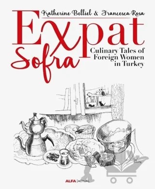 Expat Sofra – Francesca Rosa, Katherine Belliel – Alfa Yayınları kitap kapağı