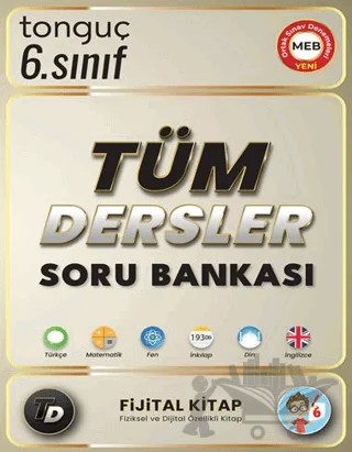 6. Sınıf Tüm Dersler Soru Bankası – Kolektif – Tonguç Akademi kitap kapağı
