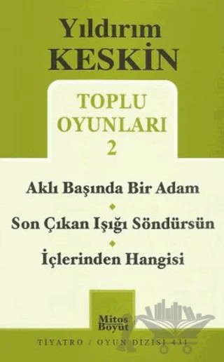 Toplu Oyunları 2 – Yıldırım Keskin – Mitos Boyut Yayınları kitap kapağı