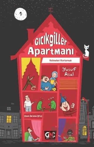 Gıcıkgiller Apartmanı 1 - Kelimeleri Kurtarmak – Yusuf Asal – Genç Nesil kitap kapağı