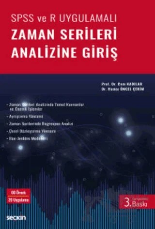 Zaman Serileri Analizine Giriş – Cem Kadılar, Hatice Öncel Çekim – Seçkin Yayıncılık kitap kapağı